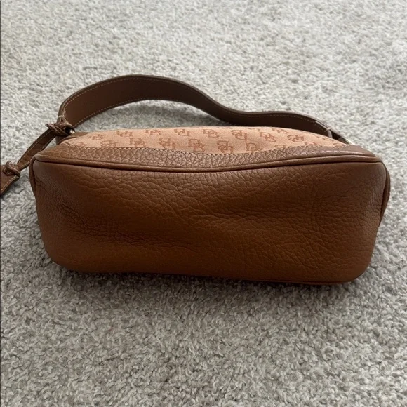 Dooney & Bourke Tan Monogram Shoulder Bag - Picture 4 of 7